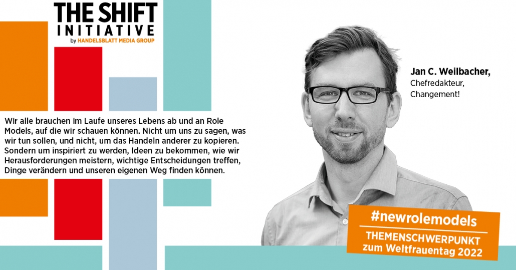 The Shift Initiative: Diversität Role Model Jan C. Weilbacher